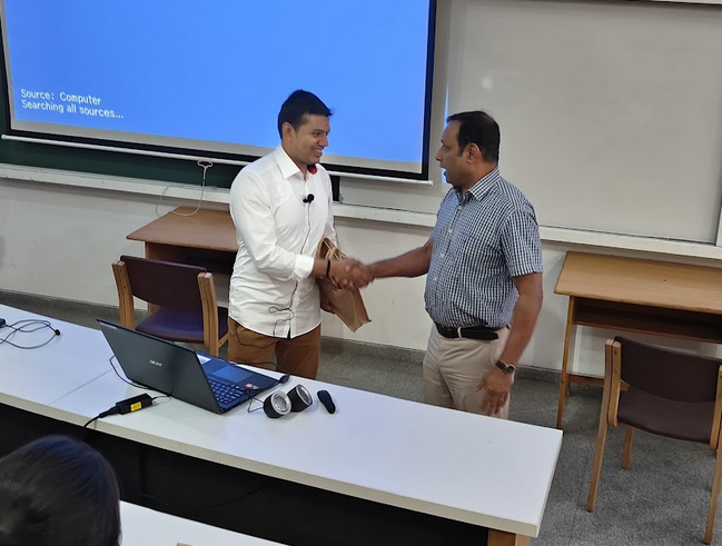 MYRA School of Business Mysore Adarsh and Nitin photo 19